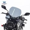 Muscle car Lobo adecuado para Honda CB300R parabrisas parabrisas deflector de viento delantero modificación de pedal altura ajustable