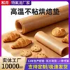 Tela Oleosa para Hornear Rectangular Resistente a Altas Temperaturas de Teflon Tela Oleosa para Hornear de Grado Alimenticio Específica para Horno Tela de Dos Colores Resistente a Altas Temperaturas