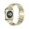 Adecuado para Apple Apple Watch Correa de Reloj Metal Acero Inoxidable 304 Tres Cuentas Huawei Samsung Accesorios