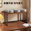 Estante para pecera de escritorio, mueble base para pecera, base de carga, estante doble para pecera, estante de almacenamiento, soporte para pecera, mueble de almacenamiento