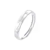 Anillos de Pareja Viaje Planeta Hombres y Mujeres Moda Ins Versátiles Lujo Ligero Anillos a Juego Circonita Abiertos Ajustables Anillos para Dedos Venta al por Mayor