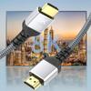 Cable HDMI HD 2.1 versión 8K con cable de pantalla para monitor de TV de computadora trenzado proyector cable HDMI 2.1