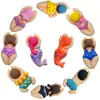 Set de 10 Piezas Personajes de Dibujos Animados Nadando Personas Pequeñas Accesorios para Crocs Sandalias Pantuflas Flores para Zapatos Hebillas para Zapatos Accesorios de Personalidad DIY