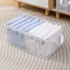 Caja de Almacenamiento Multifuncional Transparente de PVC con Marco de Acero Caja de Almacenamiento para Dormitorio del Hogar Caja de Almacenamiento a Prueba de Polvo Venta al por Mayor de Fábrica