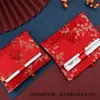 Envelope vermelho estilo chinês tecido envelope vermelho de mil yuans bolsa de casamento troco é criativo bolsa de presente de casamento de dez mil yuans