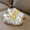 Sapatos de Verão para Bebês e Crianças Pequenas, Sapatos Anti-Chute para Meninos e Meninas, Sapatos de Malha Respirável para Bebês, Sapatos para Crianças Pequenas, Sapatos Fofos de Desenho Animado