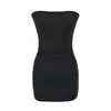 Top de tubo asimétrico puramente seductor, cárdigan corto, pantalones largos ajustados de cintura alta, conjunto elástico de chica hot para mujer