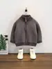 1576 Cárdigan de Punto para Niño Estilo Nuevo Tops de Lana Otoño e Invierno para Niño Chaqueta Suéter de Invierno para Niños Atractivos Estilo Coreano