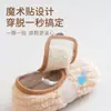 Calcetines de suelo para bebé para otoño e invierno, cálidos, antideslizantes, con suela suave para caminar en casa para bebés y niños pequeños, calcetines para niños con forro polar añadido para otoño e invierno