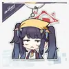 Chaveiro de Mercadoria Blue Archive Hinari Alice Anime Chaveiro de Acrílico Pingente Pequeno