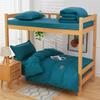 Cb # Conjunto de Cuatro Piezas de Color Sólido Agradable a la Piel Juego de Tres Piezas Lavado Cepillado para Cama Alta y Baja Uso Doméstico 1.5M1.8M1.2M Ropa de Cama de 2m