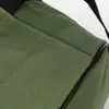 Bolsa de armazenamento de sapatos em tecido Oxford verde militar, bolsa de sapatos impermeável conveniente para viagem, bolsa de armazenamento de sapatos esportivos à prova de poeira e umidade