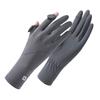 Guantes de Protección Solar para Mujer, Anti-UV, Delgados, Verano, Antideslizantes, Transpirables, Parasol, Para Conducir y Ciclismo, Punta Abatible Táctil Seda de Hielo
