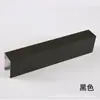 Material de Techo de Tubo Cuadrado de Aluminio con Veta de Madera Tubo Cuadrado de Aluminio Ranura en Forma de U Rejilla de Decoración de Oficina Techo de Autoinstalación Tubo Cuadrado de Aluminio