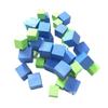 Bloques de Construcción de Espuma Eva de Colores Dados de Espuma Cuadrados Bloque de Juego de Lanzamiento Cuadrado Espuma Bloque Formador Materiales Didácticos de Espuma