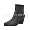 Botas de Mujer Juyuan 2026 Otoño/Invierno Nuevas de Talla Grande con Pedrería para Comercio Exterior, Botas de Cuero para Mujer Estilo Europeo y Americano WISH Amazon