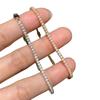 Plata S925 Nueva Moda Elegante Lujo Accesible Super Brillante Diamante de Alto Carbono Pulsera Estilo Ins para Mujer Joyería de Mano Versátil Simple Venta al por Mayor