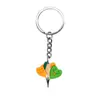 Cientos de St. Colgantes para Llavero del Día de San Patricio, Decoraciones para Llavero de Sombrero Verde DIY de Goma Suave de PVC, Artículos de Regalo