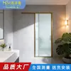 Porta de correr estreita Changhong personalizada em liga de alumínio e vidro Foshan, porta de correr de cozinha, divisória de sala de estar e banheiro, porta de correr
