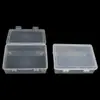 Caja Vacía de Plástico Transparente de PP Rectangular, Caja para Accesorios de Rompecabezas, Caja Organizadora de Piezas de Ferretería, Caja de Empaque para Papelería