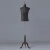 Maniquí de cuerpo entero para exhibición de ropa de hombre, maniquí de tienda de ropa, maniquí de medio cuerpo, soporte para maniquí de traje, ropa formal, soporte para escaparate