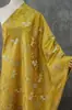 [Imediatamente Abençoado] Novo Tecido Jacquard de Seda Dourada Imitando Brocado Song Estilo Chinês, Jaqueta Saia Mamian Estilo Chinês Hanfu, Tecido Tingido em Fio