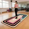 Corda de Pular Doméstica Mais Vendida Transfronteiriça Treinamento de Exercícios Tapete de Corda de Pular Silencioso Absorvente de Choque Tapete Antiderrapante Resistente ao Desgaste para Exercício Interno Yoga