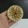 Acessório de Moda de Seda de Alta Qualidade 8cm Flor de Camélia Ultra-Resistente com Broche e Presilha Dupla Utilização