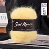 Hilo fino de mohair suave de seda de alpaca para tejer a mano gorros, bufandas, suéteres, chales para bebé DIY