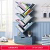 Librero Yijiada Multicapa Simple Pequeño Estantería de Piso con Forma de Árbol Estante de Almacenamiento Creativo Escritorio de Estudiante Estante de Almacenamiento Moderno