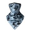 Bufanda triangular de seda de hielo de verano para colgar en las orejas, de secado rápido, transpirable, para exteriores, para montar a caballo, con protección solar, multifuncional, mágica.