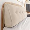 Cojín Triangular Simple Desmontable y Lavable para Mesita de Noche Transfronterizo Cojín para Cama de Dormitorio Cojín de Respaldo para Cintura Tatami Trasero Bolsa Suave