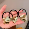 Nuevos Accesorios para el Cabello de Estilo Minimalista y Genial, Gomas para el Cabello de Diseño Versátil, Bandas Elásticas Pequeñas, Sujetadores Geométricos Metálicos para Cola de Caballo