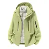 Chaqueta de Montañismo a Prueba de Viento e Impermeable para Pareja con Relleno Desmontable (Forro polar) Forro, Tres en Uno 0.05kg Juego de Piezas