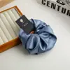 Alta calidad Tamaño Grande Diámetro de 20CM Anillo para Cabello Intestino Grueso Anillo para Cabello Grande de Satén de Seda Alta Elasticidad Cuerda para Cabello Grande para Mujer