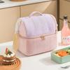 Venta al por mayor de fábrica Bolsa de almuerzo Bolsa térmica engrosada Bolso de mano Bolsa de almacenamiento de mano Gran capacidad Bolsa de hielo para picnic Universal