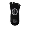 Fabricante directo de calcetines de yoga de cinco dedos, calcetines cortos profesionales antideslizantes para mujer, estilo fino de verano para deportes de interior y Pilates