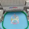 Venda Direta de Fábrica Máquina de Bordar de Cabeça Única Qihong para Bordado Plano, Bordado de Bonés, Bordado de Vestuário, Máquina de Bordar Multifuncional