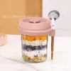 Nuevo Juego de Tapa de Silicona para Taza y Anillo para Cuchara, Tapa para Frasco Mason, Tapa de Silicona a Prueba de Polvo, Silicona de Grado Alimenticio a Prueba de Fugas