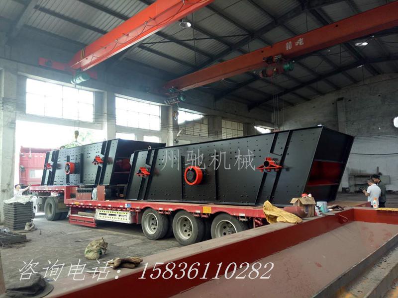 发货石料圆振筛2060