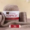 Cachemira Mediana Gruesa Hilo de Cachemira Tejido a Mano Hilo de Cachemira Transfronterizo Cachemira Genuina Hilo para Suéter DIY Hilo de Cachemira