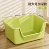 Bandeja para Gatos Extra Grande Elevada Caja de Arena para Gatos Gigante Anti-Salpicaduras Inodoro para Gatos Extra Grande Depósito para Excrementos y Orina Suministros para Mascotas