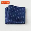 Bolsillo de la Camisa del Traje Bufanda Banquete de Bodas Negocios Poliéster Seda Bufanda Cuadrada Pequeña Pañuelo de Bolsillo Fábrica de Shengzhou Pañuelo Rayado para Hombres