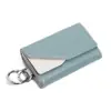 Bolsa para Llaves de Hombre de Cuero Genuino Estilo Nuevo, Tarjetero Multifuncional Creativo para Mujer, Bolsa Integrada para Guardar Llaves, Bolsa para Llaves de Colgar en la Cintura
