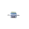 Conector de soldadura de puerto serie de 9 pines Conector de soldadura DB9 Conector de soldadura de 9 pines Enchufe de puerto serie DB9 Puerto serie de computadora