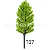 Directo de fábrica modelo de simulación árbol pequeño micro paisajismo DIY hecho a mano construcción bandeja de arena modelo material árbol terminado