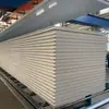 Painel Composto de Lã de Rocha com Magnésio e Manganês de Alumínio Painel Núcleo Isolante A prova de Fogo Grau A Fábrica Construção Parede Externa Telhado Painel Sanduíche de Magnésio e Manganês de Alumínio