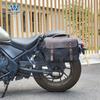 Coche muscular Wolf adecuado para Honda CM300 CM500 bolsa lateral bolsa de lona maletín para portátil de negocios estante de liberación rápida para modificación