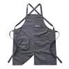 Avental de Floricultura para Jardinagem de Verão, Roupa de Trabalho com Macacão para Confeitaria de Chá de Leite, Salão de Unhas, Cozinha de Catering, Garçom, Estampado com Logo