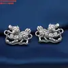 Acessórios de pingente de prata esterlina 99 pés diamante de prata pilão cabaça corajosa acessórios retrô do velho 3D prata dura material DIY